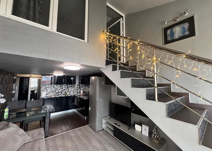 комфорт и стиль - с панорамой города Appartement